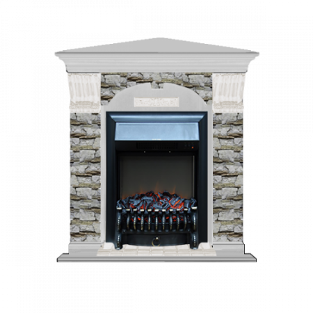 Арочный Алтай угловой (беленый дуб)+Fobos Black Арочный Алтай угловой (беленый дуб)+Fobos Black