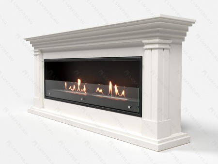 Биокамин Lux Fire с порталом Ромео 60, белый Биокамин Lux Fire с порталом Ромео 60, белый по цене 151 792 руб.