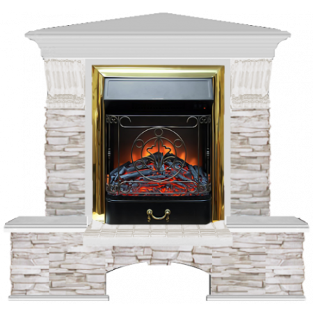 Бостон К Мисхор угловой (беленый дуб)+Majestic Brass Бостон К Мисхор угловой (беленый дуб)+Majestic Brass