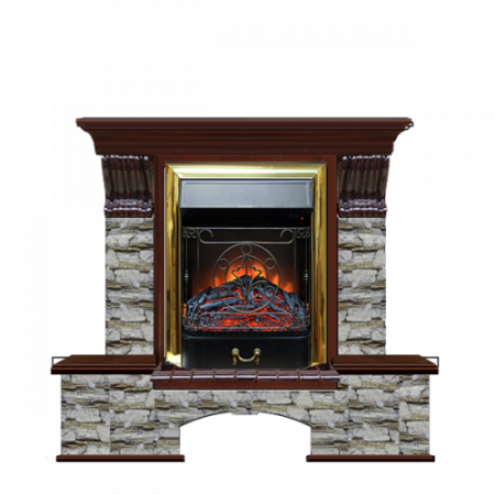 Бостон К Алтай (красное дерево)+Majestic Brass