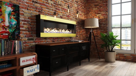 Биокамин "Русский огонь" Голд 1500N настенный по цене 59 800 руб.