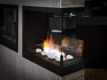 Встроенный биокамин Lux Fire Торцевой 1155 М по цене 76 890 руб.